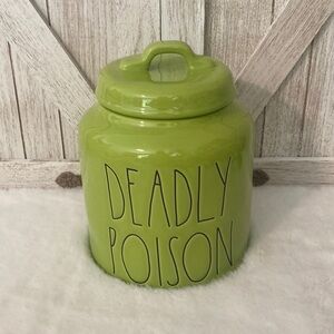 Rae Dunn Deadly Poison Canister